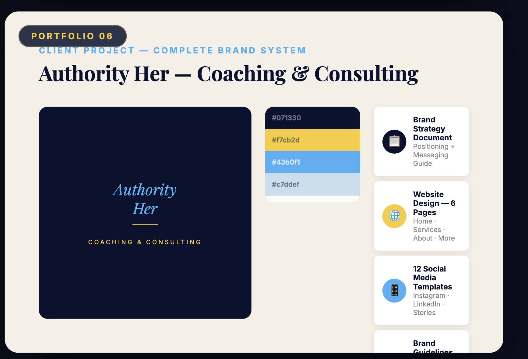 Authority Her — Coaching & Consulting