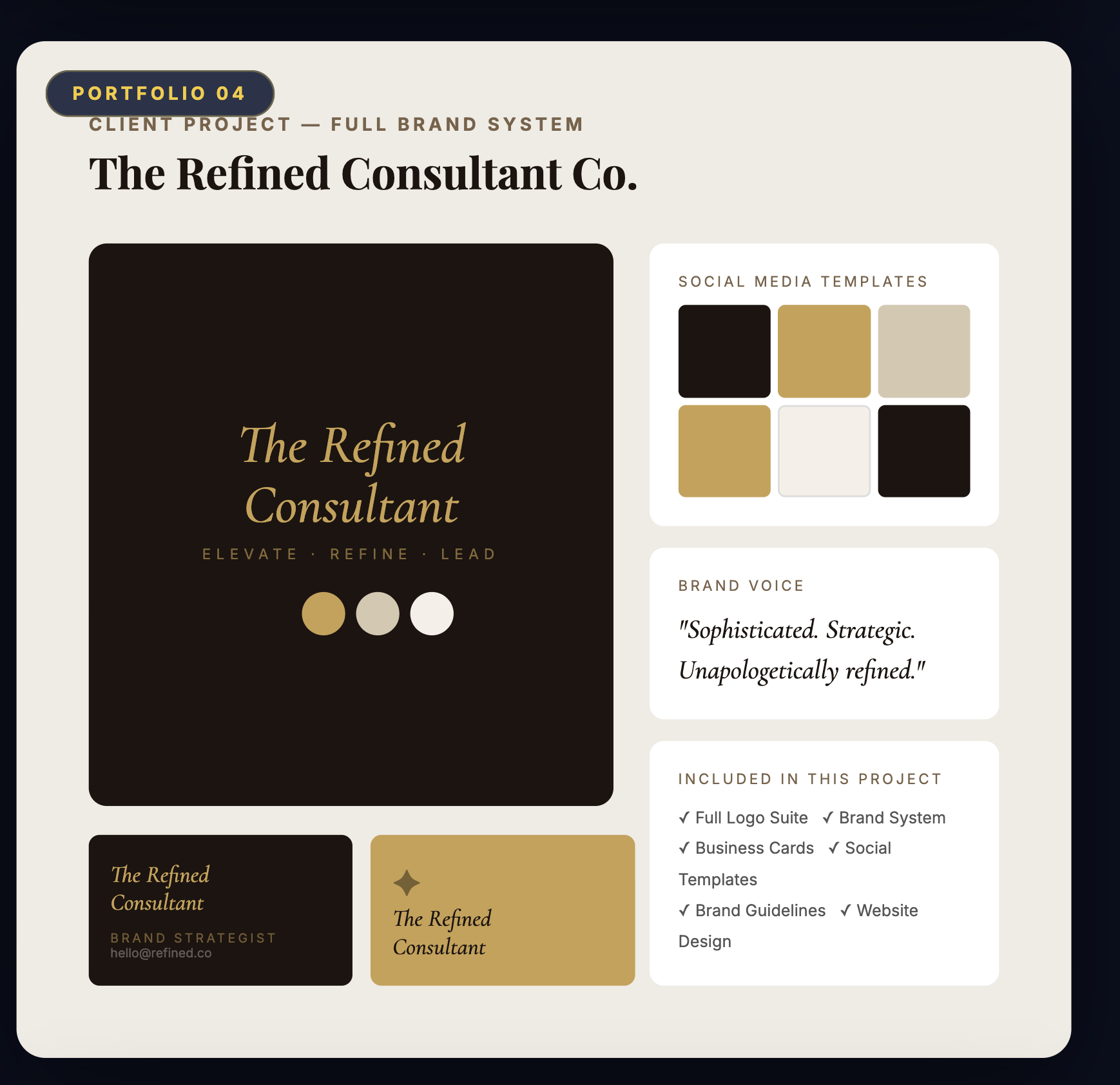 The Refined Consultant Co.